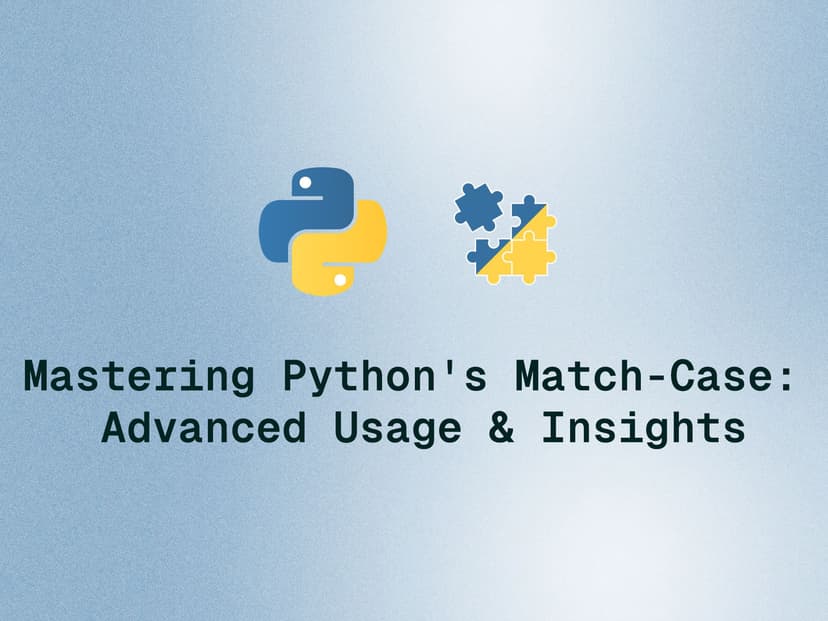 Advanced Usage of Python's Match-Case